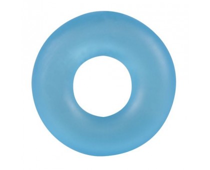 Голубое эрекционное кольцо Stretchy Cockring 