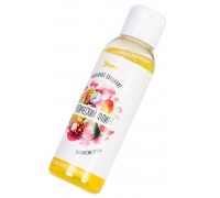 Массажное масло для поцелуев  Тропический флирт  с ароматом экзотических фруктов - 100 мл.