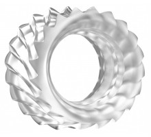 Прозрачное эрекционное кольцо No.40 Ball Strap