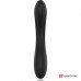 Черный вибратор с пультом-часами Anne s Desire Curve G-Spot Vibe Wireless Watchme - 20,5 см.