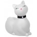 Белый массажёр-кошка I Rub My Kitty с вибрацией