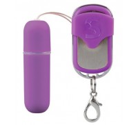Фиолетовый вибростимулятор  Remote Vibrating Bullet