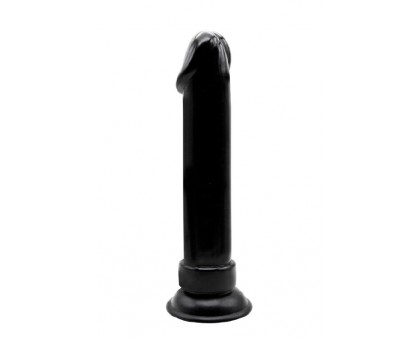 Чёрный анальный фаллоимитатор MENZSTUFF BLACK KNIGHT 9INCH BUTT PLUG - 23 см.