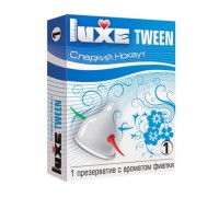 Презерватив Luxe Tween  Сладкий нокаут  с ароматом фиалки - 1 шт.