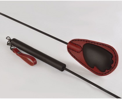 Красно-черный стек  Ладошка  - 65 см.