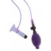 Фиолетовый клиторальный стимулятор с вибрацией PUSSYPUMP