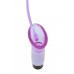 Фиолетовый клиторальный стимулятор с вибрацией PUSSYPUMP