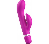 Ярко-розовый вибратор-кролик Bwild Classic Marine - 19,3 см.