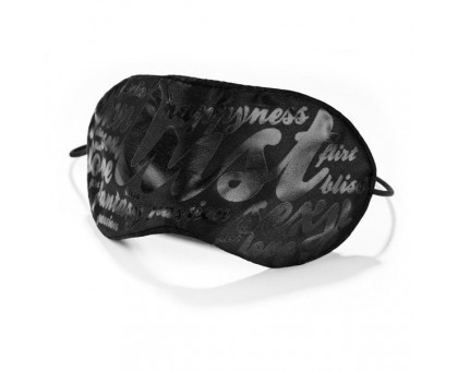 Черная маска на глаза BLIND PASSION MASK