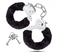 Черные игровые наручники Cuffs