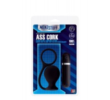 Анальная вибровтулка MENZSTUFF ASS CORK WIDE - 7,5 см.  