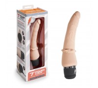 Телесный анальный вибратор 7  Slim Anal Realistic Vibrator - 20 см.