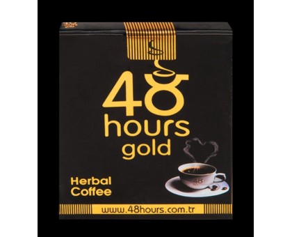 Возбуждающий растворимый кофе 48 hours gold - 20 гр.