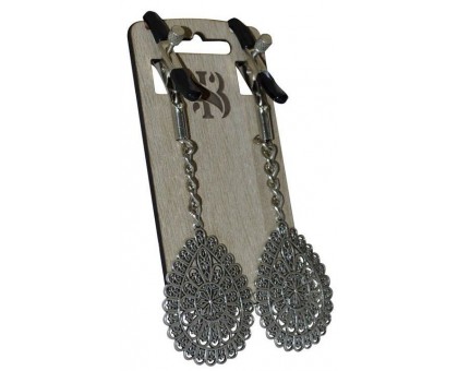 Зажимы на соски с декоративными подвесками  Восток 