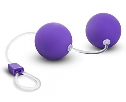 Фиолетовые вагинальные шарики Bonne Beads