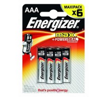 Батарейки Energizer MAX E92/AAA1,5V - 6 шт.