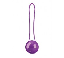 Фиолетовый вагинальный шарик Pleasure Ball Deluxe