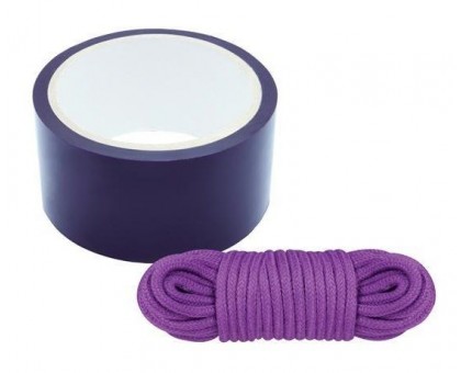 Комплект для связывания BONDX BONDAGE RIBBON   LOVE ROPE PURPLE