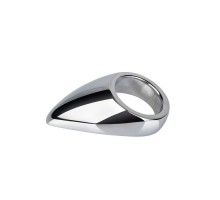 Эрекционное кольцо с металлическим языком Teadrop (размер S)