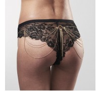 Золотистое украшение из цепочек Magnifique Metallic Chain Waist Jewelry