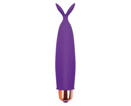Фиолетовый клиторальный вибростимулятор с усиками