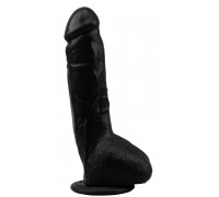 Черный фаллоимитатор Brunet Trick Penis - 22,5 см.
