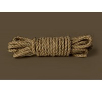 Пеньковая верёвка для бондажа Shibari Rope - 10 м.