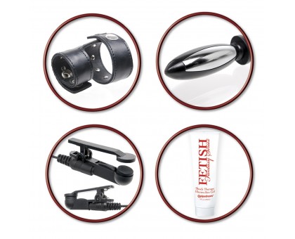 Набор для электростимуляции эрогенных зон  Deluxe Shock Therapy Travel Kit