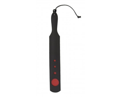 Чёрный пэддл с красным геометрическим узором O-Impression Paddle - 40 см.