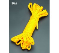 Желтая веревка для связывания - 9 м.