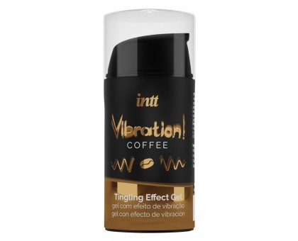 Жидкий интимный гель с эффектом вибрации Vibration! Coffee - 15 мл.