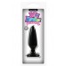 Малая чёрная анальная пробка Jelly Rancher Pleasure Plug Small - 10,2 см.