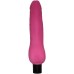 Розовый реалистичный вибратор VIBRO REALISTIC - 24 см.
