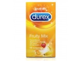 Презервативы с фруктовыми вкусами Durex Fruity Mix - 12 шт.
