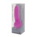 Розовый вибратор-реалистик PURRFECT SILICONE CLASSIC MINI - 14 см.