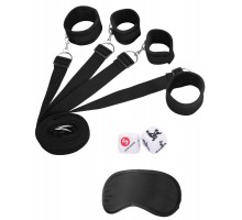 Черный игровой набор БДСМ Under The bed Binding Restraint Kit