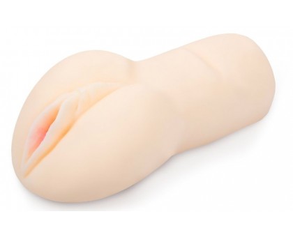 Телесная реалистичная вагина-мастурбатор из био-кожи