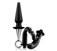 Набор PROSTATE   BUTT PLUG SET из рукояти и 3 насадок