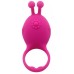 Розовое виброкольцо на пенис Rascal