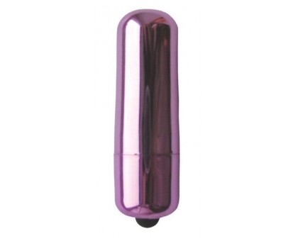 Фиолетовая гладкая вибропуля Erowoman-Eroman - 5,5 см.