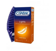 Особо тонкие презервативы Contex Lights - 12 шт.