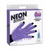 Фиолетовая перчатка для мастурбации Luv Glove