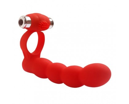 Красная вибронасадка для двойного проникновения