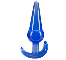 Синяя анальная пробка в форме якоря Large Anal Plug - 12,2 см.