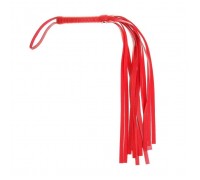 Красная плеть из искусственной кожи - 43 см.