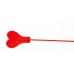 Красный стек со шлепком в виде сердца - 61 см.