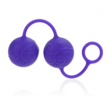 Фиолетовые вагинальные шарики Posh Silicone “O” Balls