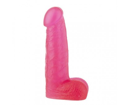 Розовый фаллоимитатор XSKIN 6 PVC DONG - 15,2 см.