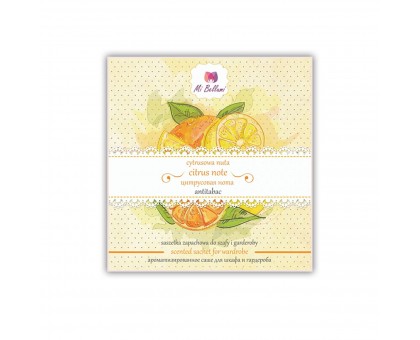 Ароматическое саше для дома с ароматом цитрусовых